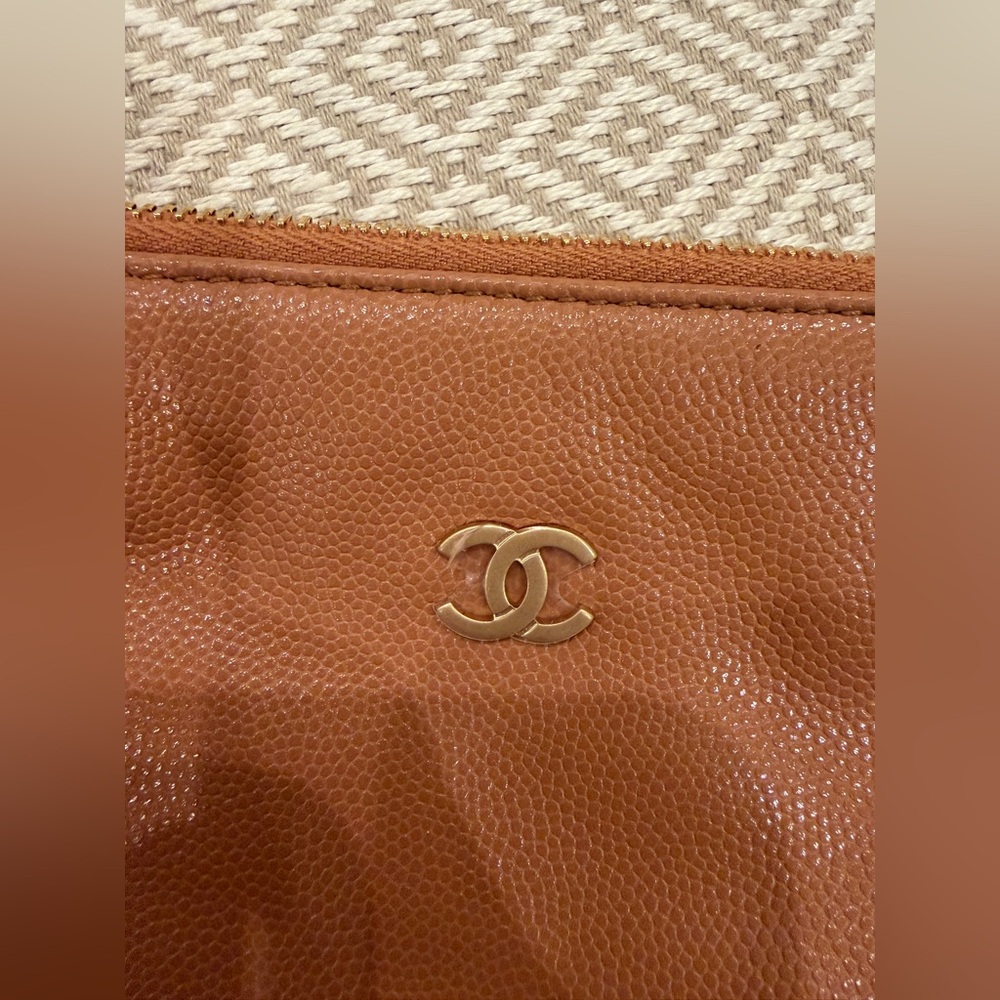 Chanel Soft Quilted Leather Tote – Camel with Gold Hardware - Picture 7 of 13